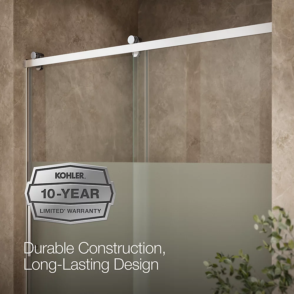 Kohler 702256-10G81-SHP Rely 3/8 Shower Door 77X60 Hdl