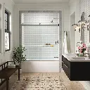 Kohler 702420-L-BL Levity Plus 5/16 Door 62X59-5/8 Tb