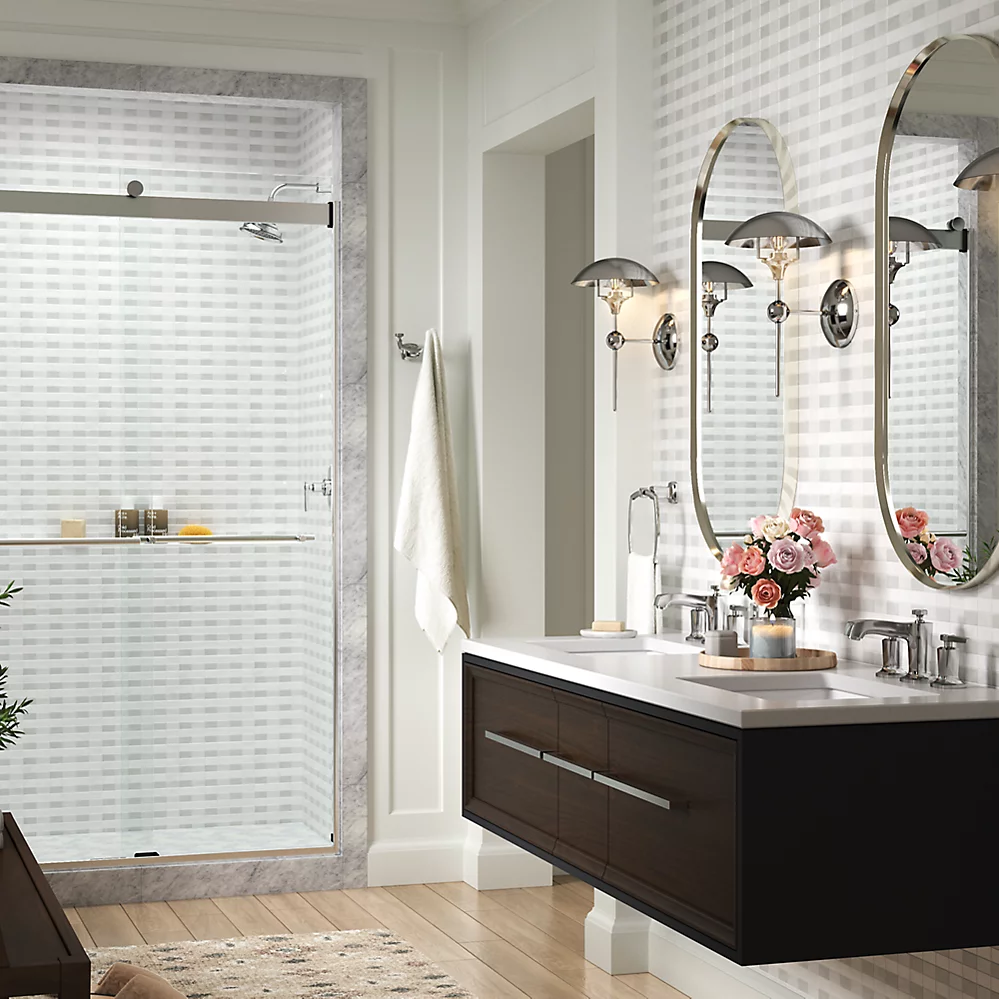 Kohler 702422-L-2MB Levity Plus 5/16 Door 78X 47-5/8 Tb