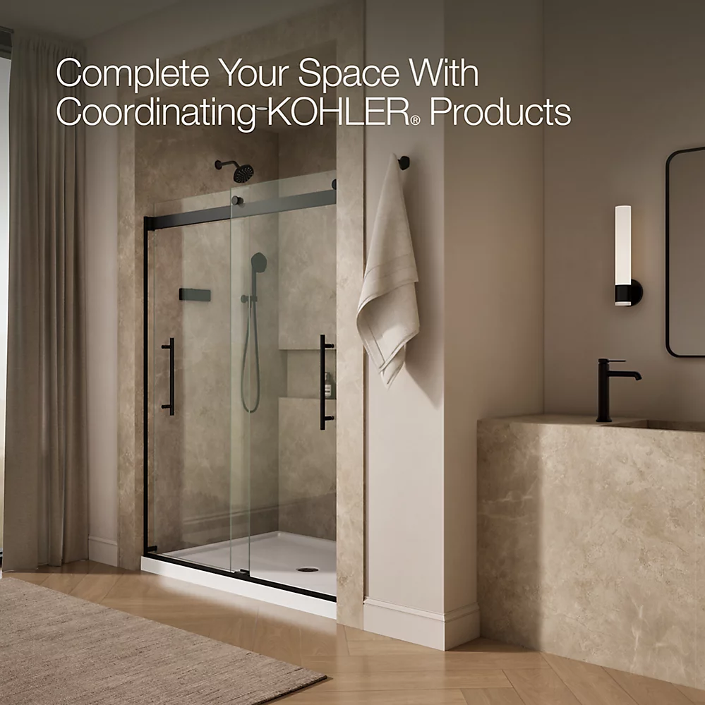 Kohler 702423-L-BL Levity Plus 5/16 Door 78X 59-5/8 Hndl