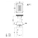 Gessi 57401 17-11/16 X 23-7/16 Built-In Shower System With Rainfall Function White 2