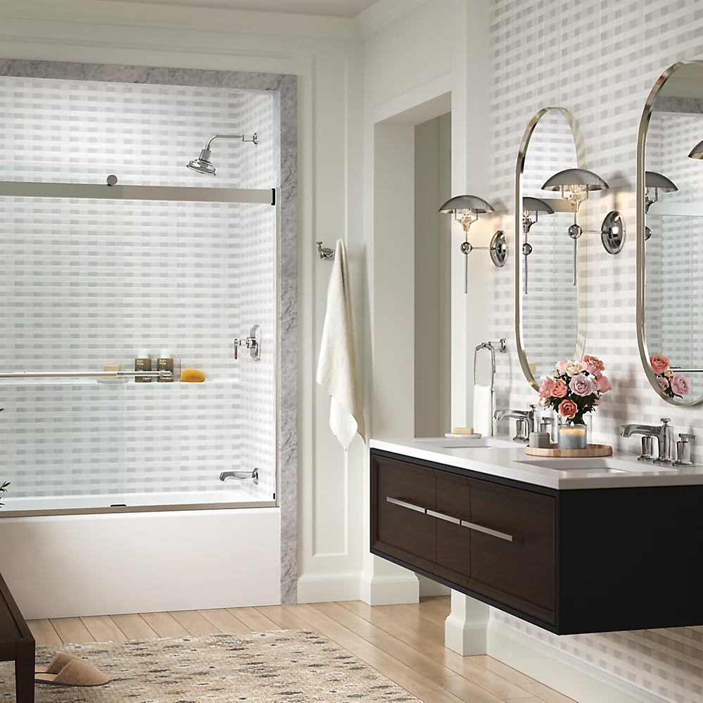 Kohler 702426-L-SHP Levity Plus 3/8 Door 62X59-5/8 Tb