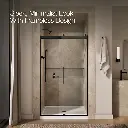 Kohler 702427-L-BL Levity Plus 3/8 Door 82X 47-5/8 Hndl