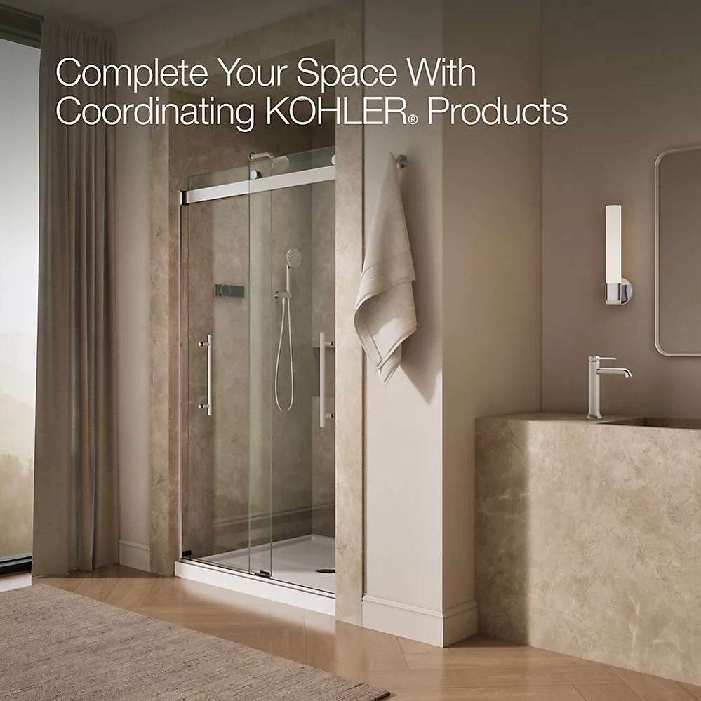 Kohler 702427-L-SHP Levity Plus 3/8 Door 82X 47-5/8 Hndl