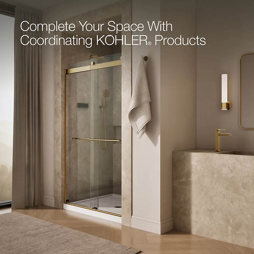 Kohler 702428-L-2MB Levity Plus 3/8 Door 82X 47-5/8 Tb