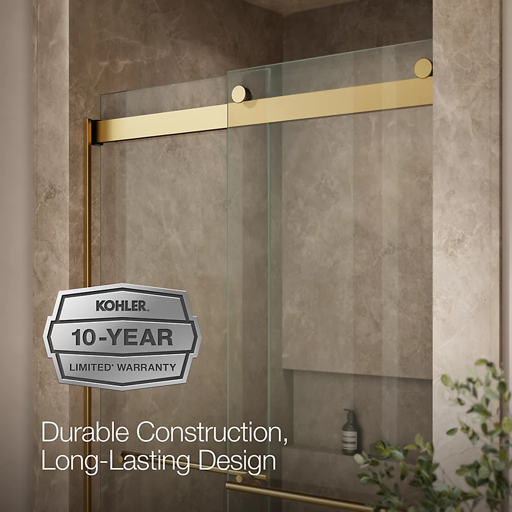 Kohler 702428-L-2MB Levity Plus 3/8 Door 82X 47-5/8 Tb