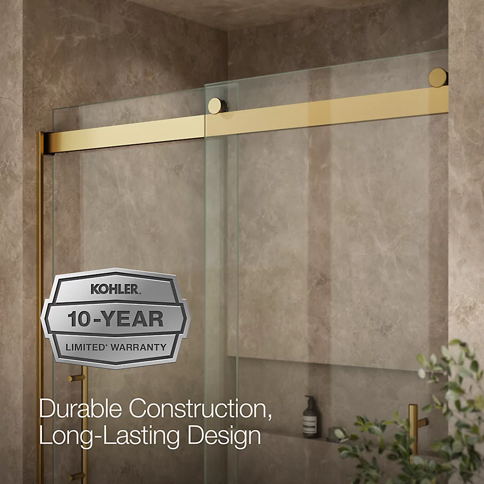 Kohler 702429-L-2MB Levity Plus 3/8 Door 82X 59-5/8 Hndl