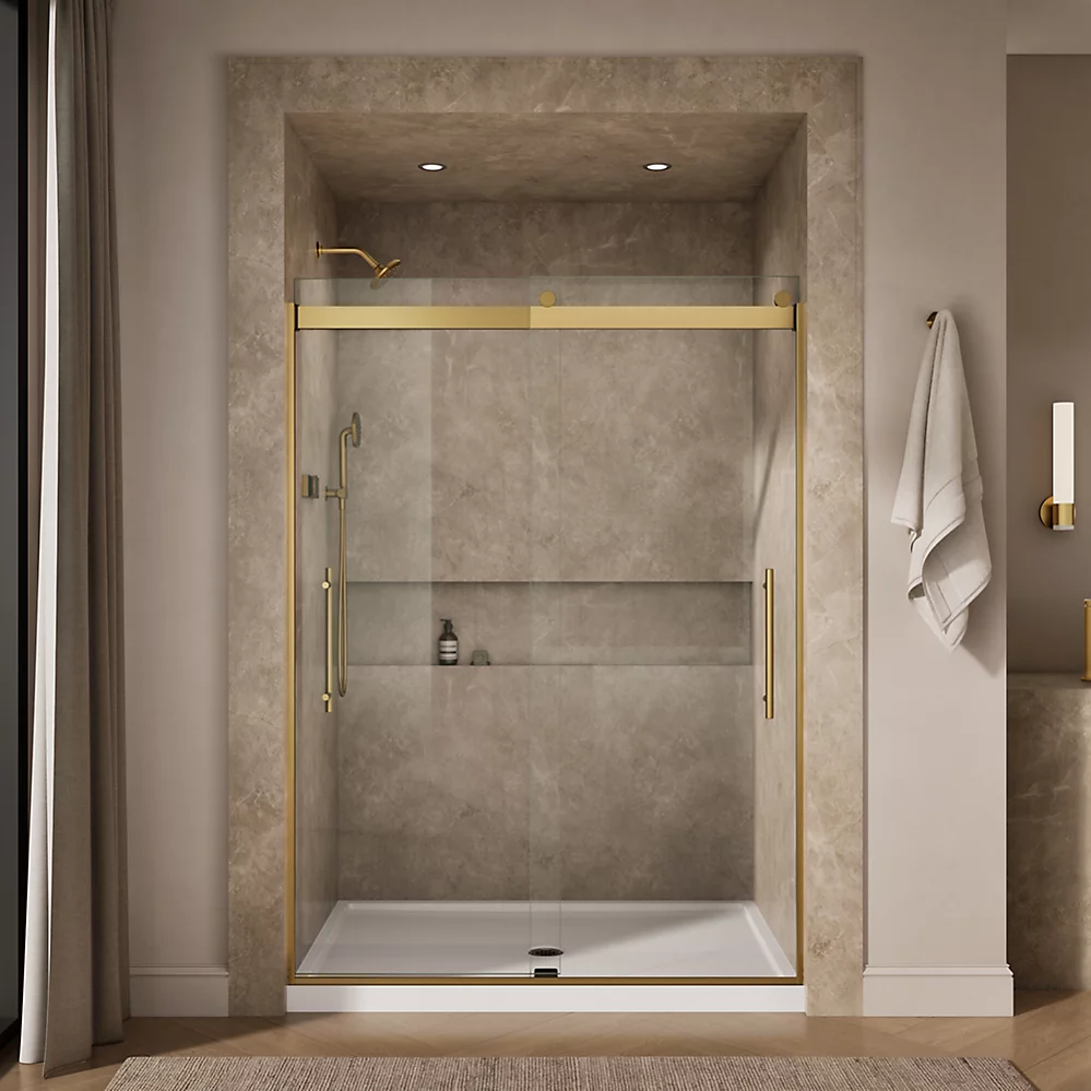 Kohler 702429-L-2MB Levity Plus 3/8 Door 82X 59-5/8 Hndl