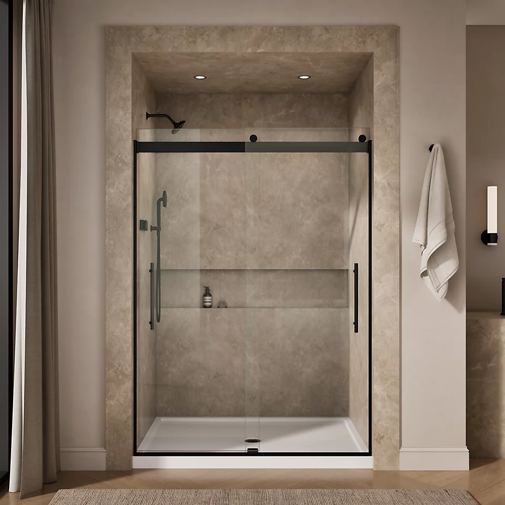 Kohler 702429-L-BL Levity Plus 3/8 Door 82X 59-5/8 Hndl