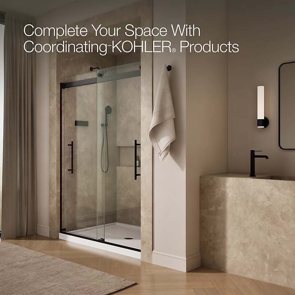 Kohler 702429-L-BL Levity Plus 3/8 Door 82X 59-5/8 Hndl