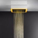 Gessi 57503 23-7/16 Exposed Shower System With Rainfall Function White 1