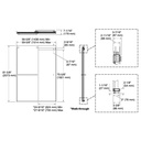 Kohler 702430-L-2MB Levity Plus 3/8 Door 82X 59-5/8 Tb