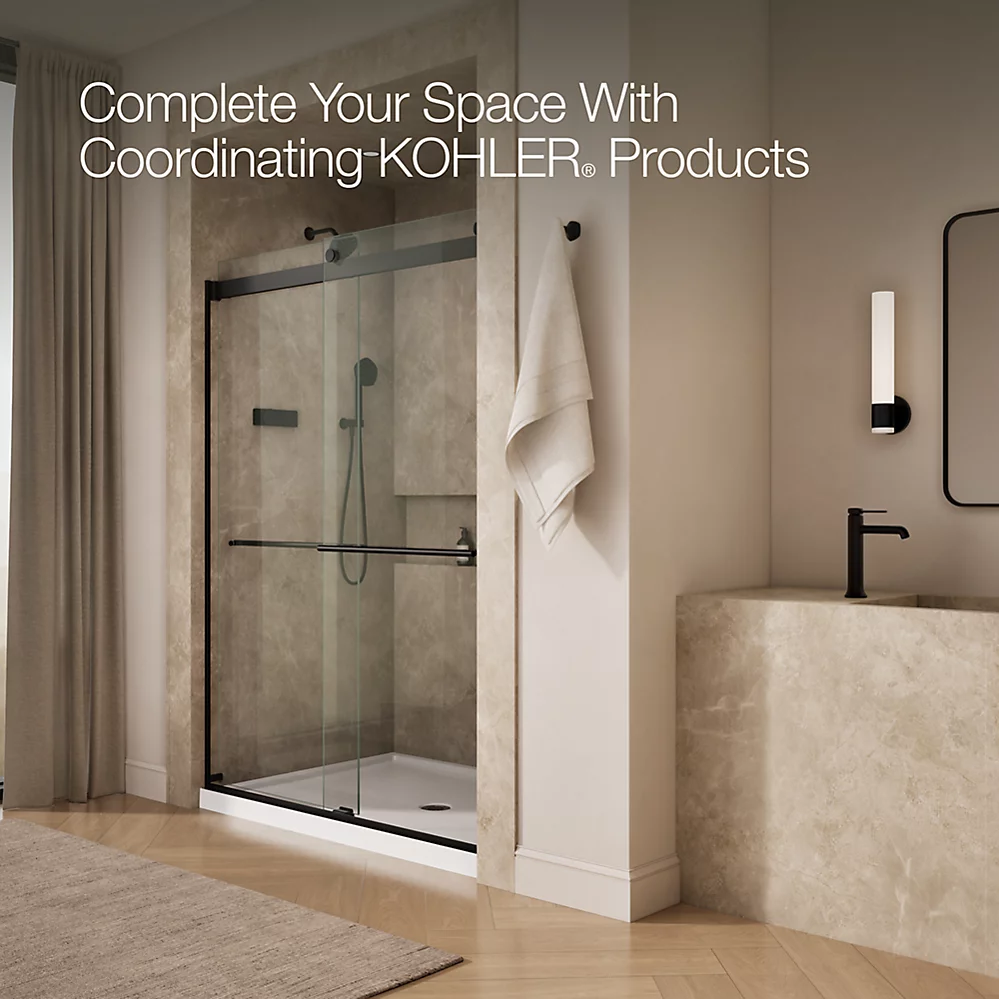Kohler 702430-L-BL Levity Plus 3/8 Door 82X 59-5/8 Tb