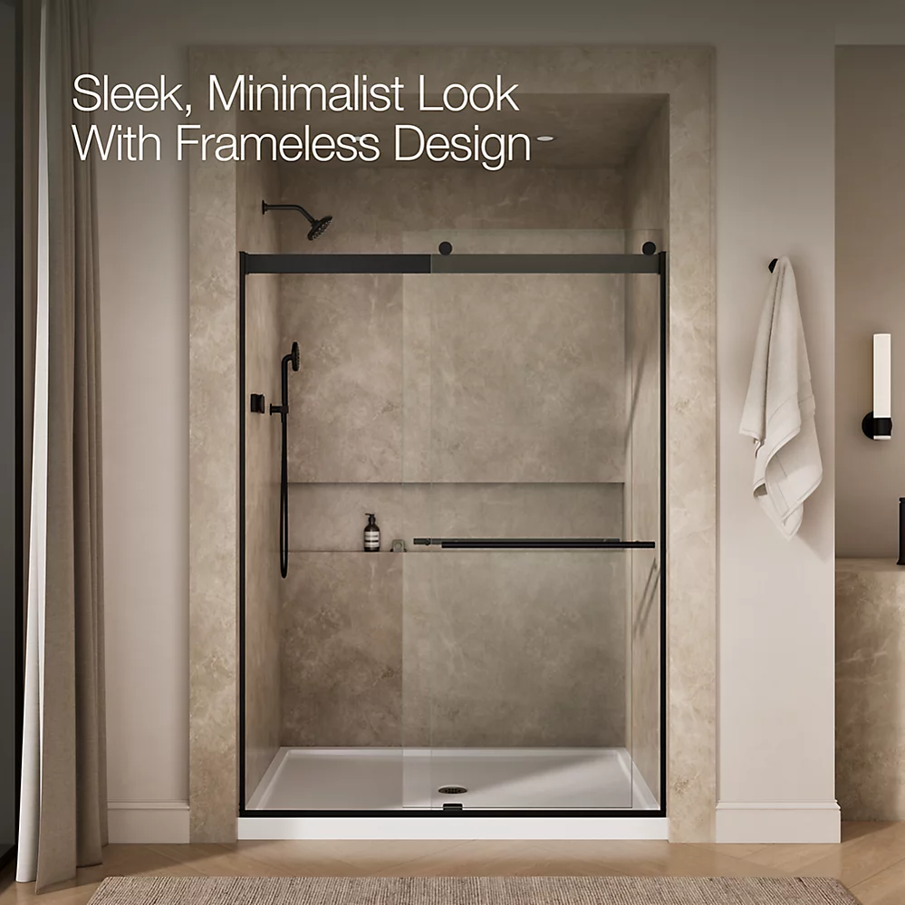 Kohler 702430-L-BL Levity Plus 3/8 Door 82X 59-5/8 Tb