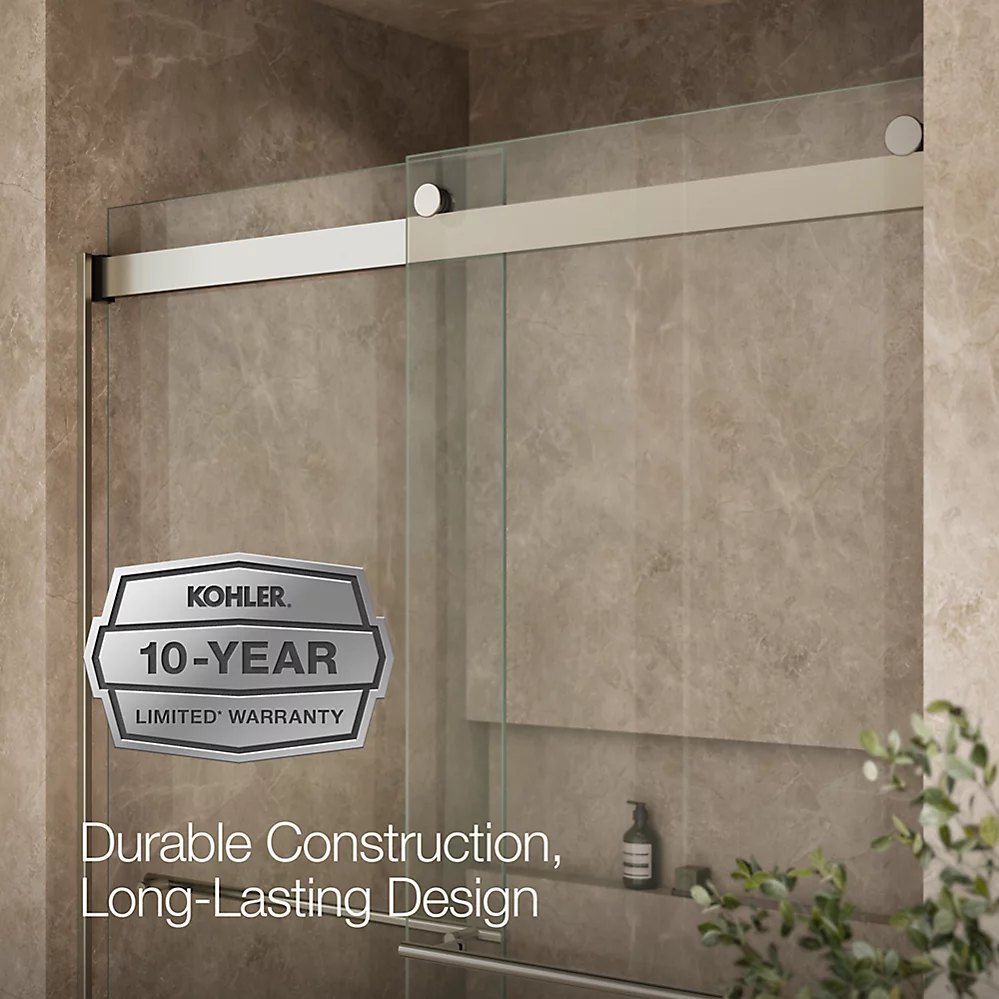 Kohler 702430-L-BNK Levity Plus 3/8 Door 82X 59-5/8 Tb