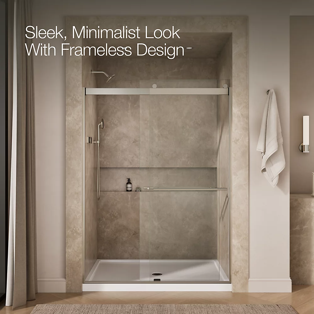 Kohler 702430-L-BNK Levity Plus 3/8 Door 82X 59-5/8 Tb