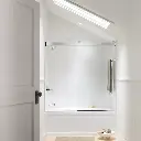 Kohler 706002-D3-BL Levity 1/4 Bath Door 59-3/4 X55-5/8 Hdl