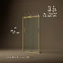 Kohler 706008-L-2MB Levity 1/4 Shower Door 74 X 47-5/8 Hdl