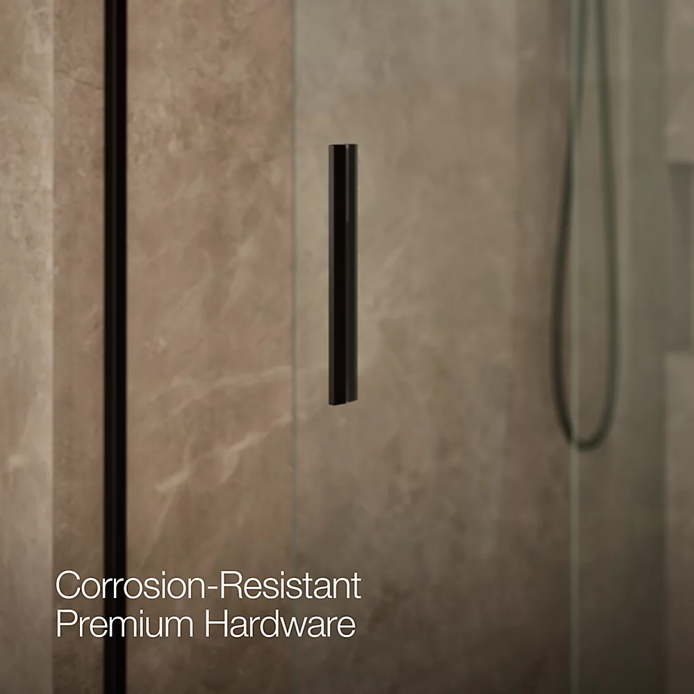 Kohler 706008-L-ABZ Levity 1/4 Shower Door 74 X 47-5/8 Hdl