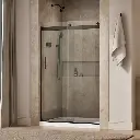 Kohler 706008-L-ABZ Levity 1/4 Shower Door 74 X 47-5/8 Hdl