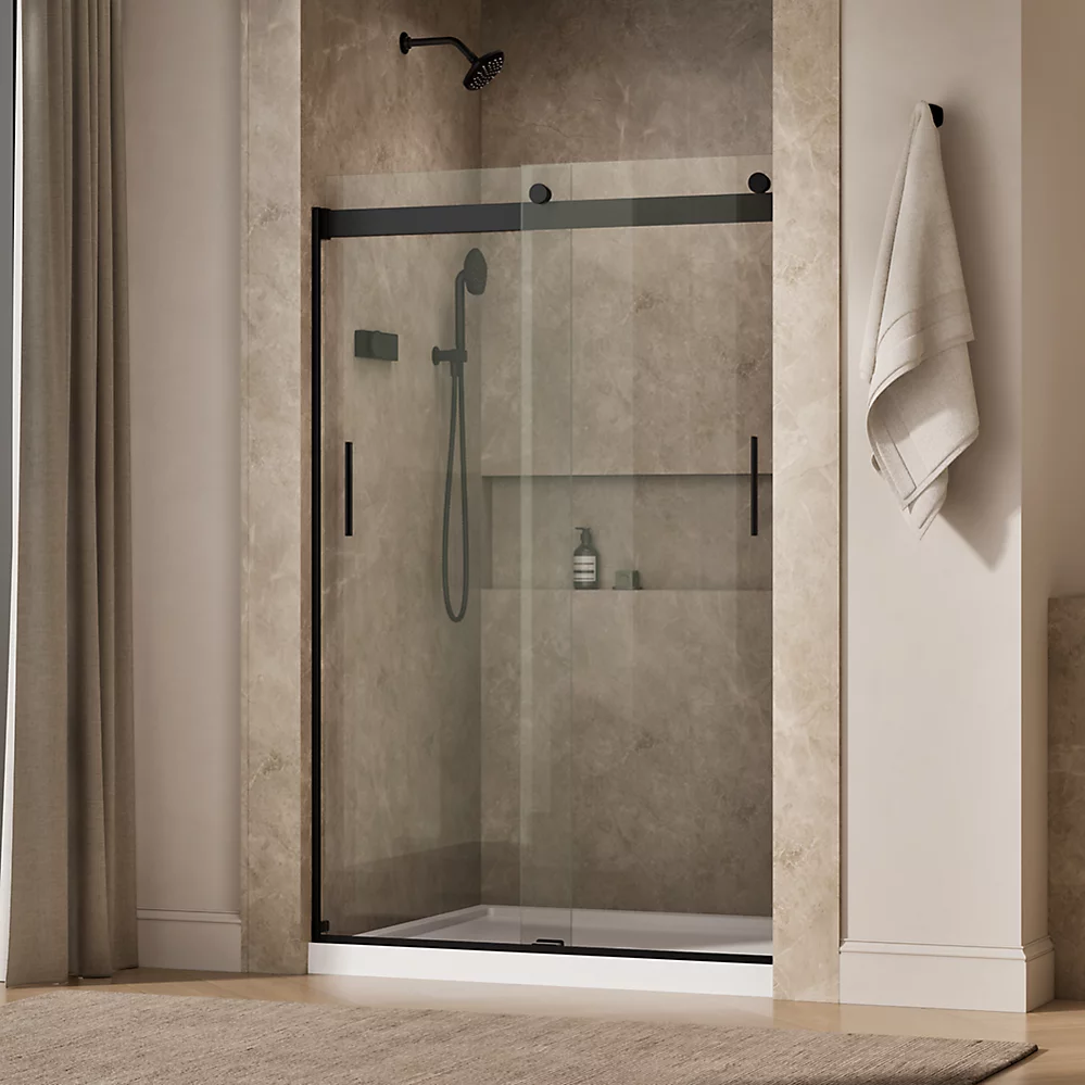 Kohler 706008-L-BL Levity 1/4 Shower Door 74 X 47-5/8 Hdl