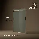 Kohler 706009-D3-ABV Levity 1/4 Shower Door 74 X 59-5/8 Hdl