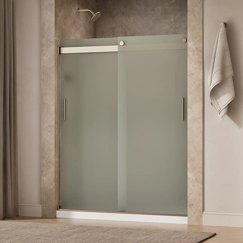 Kohler 706009-D3-ABV Levity 1/4 Shower Door 74 X 59-5/8 Hdl