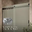 Kohler 706009-D3-ABZ Levity 1/4 Shower Door 74 X 59-5/8 Hdl