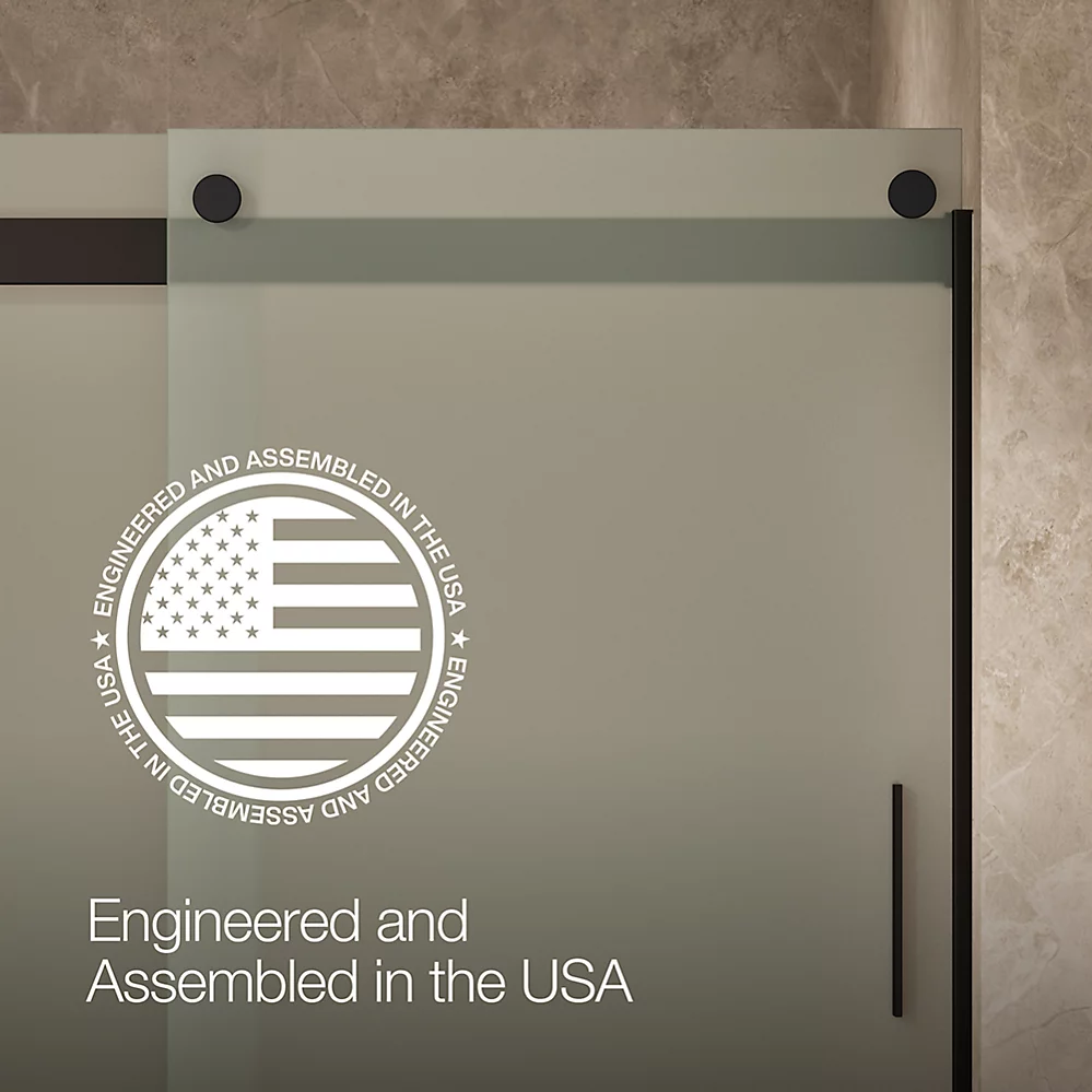 Kohler 706009-D3-ABZ Levity 1/4 Shower Door 74 X 59-5/8 Hdl