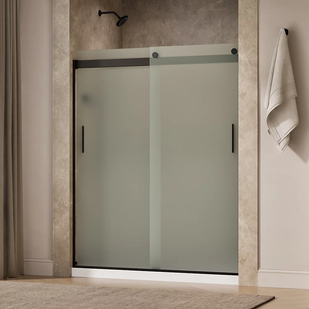 Kohler 706009-D3-ABZ Levity 1/4 Shower Door 74 X 59-5/8 Hdl
