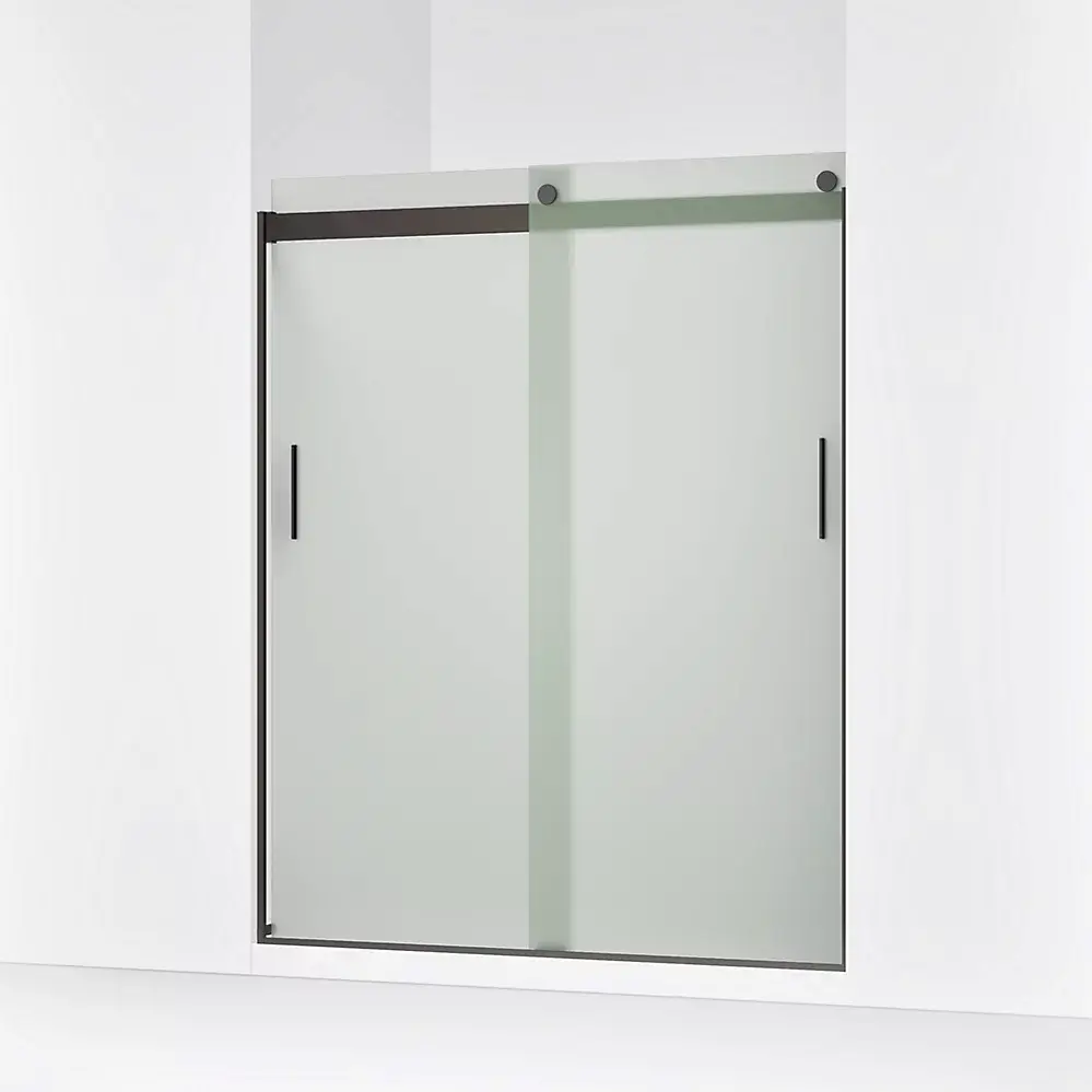 Kohler 706009-D3-ABZ Levity 1/4 Shower Door 74 X 59-5/8 Hdl