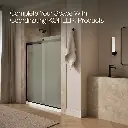 Kohler 706009-D3-BL Levity 1/4 Shower Door 74 X 59-5/8 Hdl