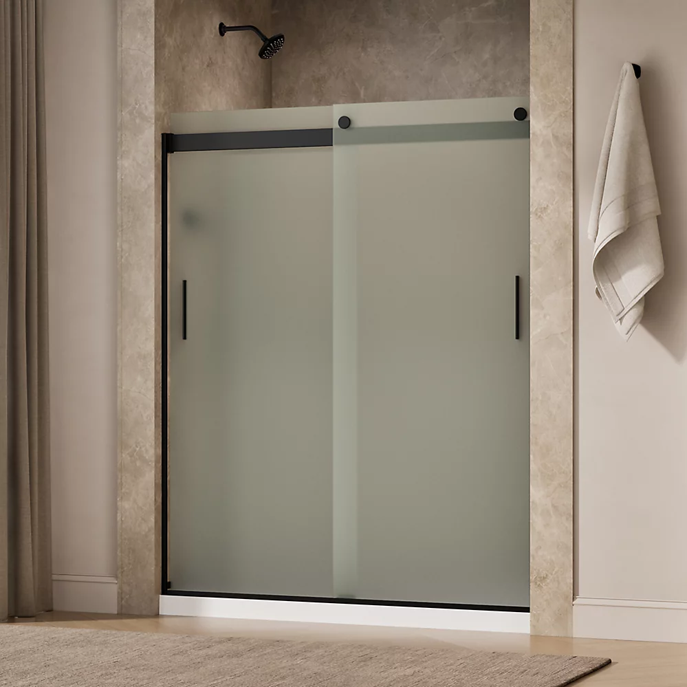 Kohler 706009-D3-BL Levity 1/4 Shower Door 74 X 59-5/8 Hdl