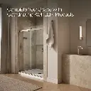 Kohler 706009-L-ABV Levity 1/4 Shower Door 74 X 59-5/8 Hdl
