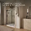 Kohler 706009-L-ABZ Levity 1/4 Shower Door 74 X 59-5/8 Hdl