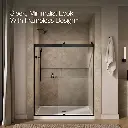 Kohler 706009-L-BL Levity 1/4 Shower Door 74 X 59-5/8 Hdl