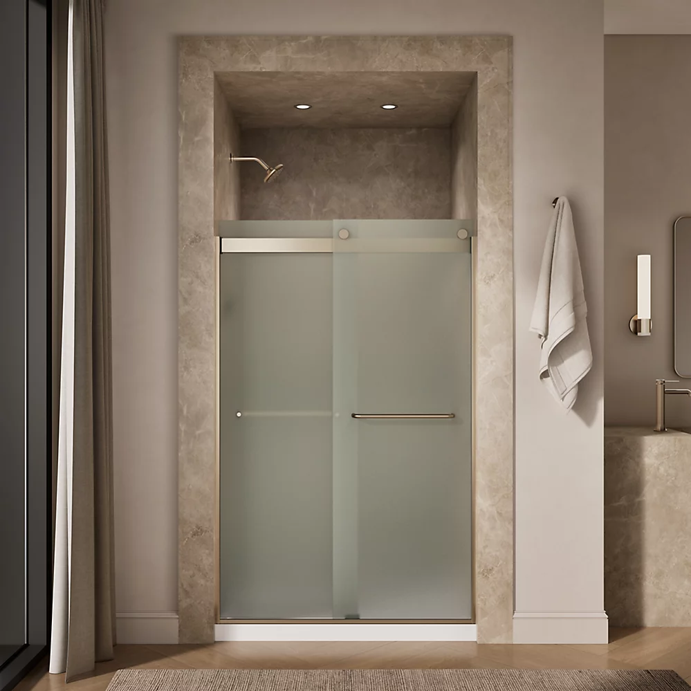Kohler 706014-D3-ABV Levity 1/4 Shower Door 74 X 47-5/8 Tb