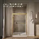 Kohler 706014-L-2MB Levity 1/4 Shower Door 74 X 47-5/8 Tb