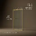 Kohler 706014-L-2MB Levity 1/4 Shower Door 74 X 47-5/8 Tb