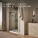 Kohler 706014-L-ABZ Levity 1/4 Shower Door 74 X 47-5/8 Tb