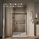 Kohler 706014-L-ABZ Levity 1/4 Shower Door 74 X 47-5/8 Tb