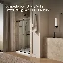 Kohler 706014-L-BL Levity 1/4 Shower Door 74 X 47-5/8 Tb