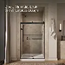 Kohler 706014-L-BL Levity 1/4 Shower Door 74 X 47-5/8 Tb