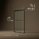 Kohler 706014-L-BL Levity 1/4 Shower Door 74 X 47-5/8 Tb