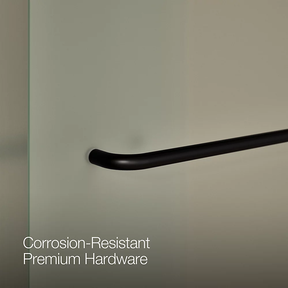 Kohler 706015-D3-BL Levity 1/4 Shower Door 74 X 59-5/8 Tb