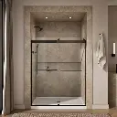 Kohler 706015-L-ABZ Levity 1/4 Shower Door 74 X 59-5/8 Tb