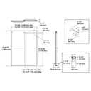 Kohler 706015-L-ABZ Levity 1/4 Shower Door 74 X 59-5/8 Tb