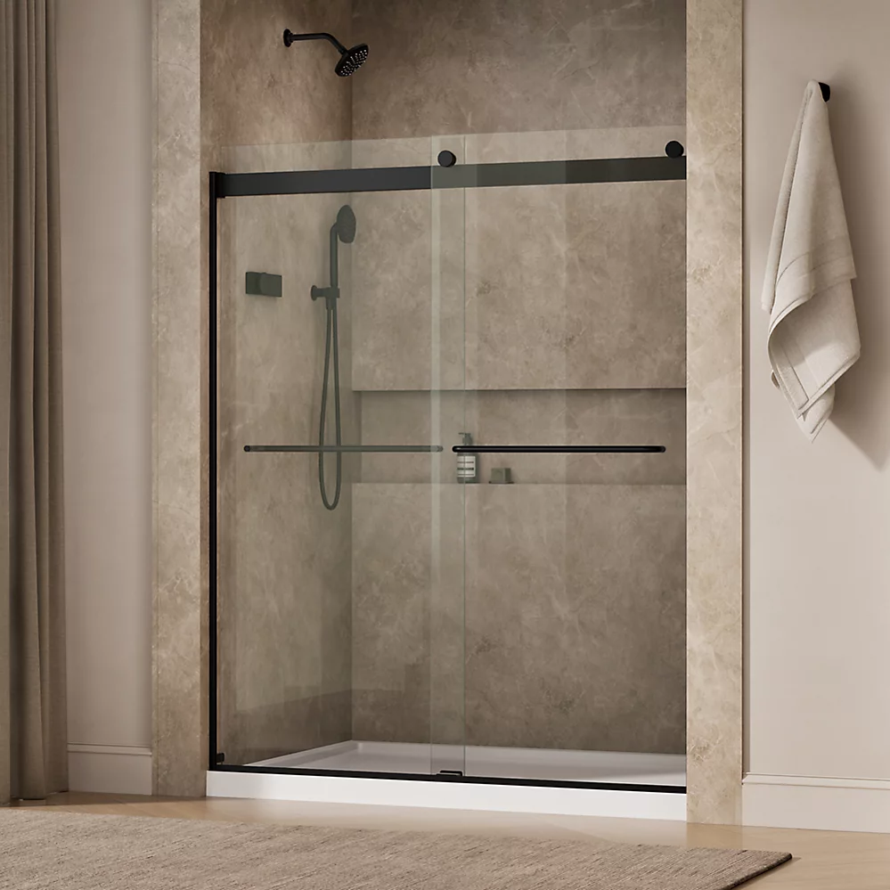 Kohler 706015-L-BL Levity 1/4 Shower Door 74 X 59-5/8 Tb