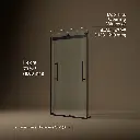 Kohler 706852-8L-BL Elmbrook 5/16 Shower Door 74 X 47-5/8