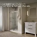 Kohler 706852-8L-BNK Elmbrook 5/16 Shower Door 74 X 47-5/8